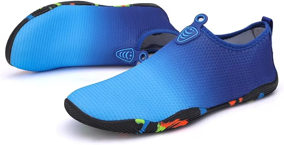 Vsufim Quick-Dry Water Sports Barefoot Shoes Aqua Socks for Swim Beach Pool Surf Yoga for Women Men