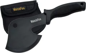 WatchFire 10” Black Camping/Survival Axe-Head Hatchet with Nylon Sheath (210921)