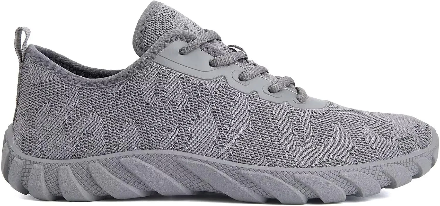 WateLves Water-Shoes-Lightweight-Barefoot-Walking Shoes Non-Slip, Casual-Style, Mesh Upper Aqua-Socks-Beach-Swim Shoes for Mens Womens
