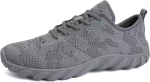 WateLves Water-Shoes-Lightweight-Barefoot-Walking Shoes Non-Slip, Casual-Style, Mesh Upper Aqua-Socks-Beach-Swim Shoes for Mens Womens