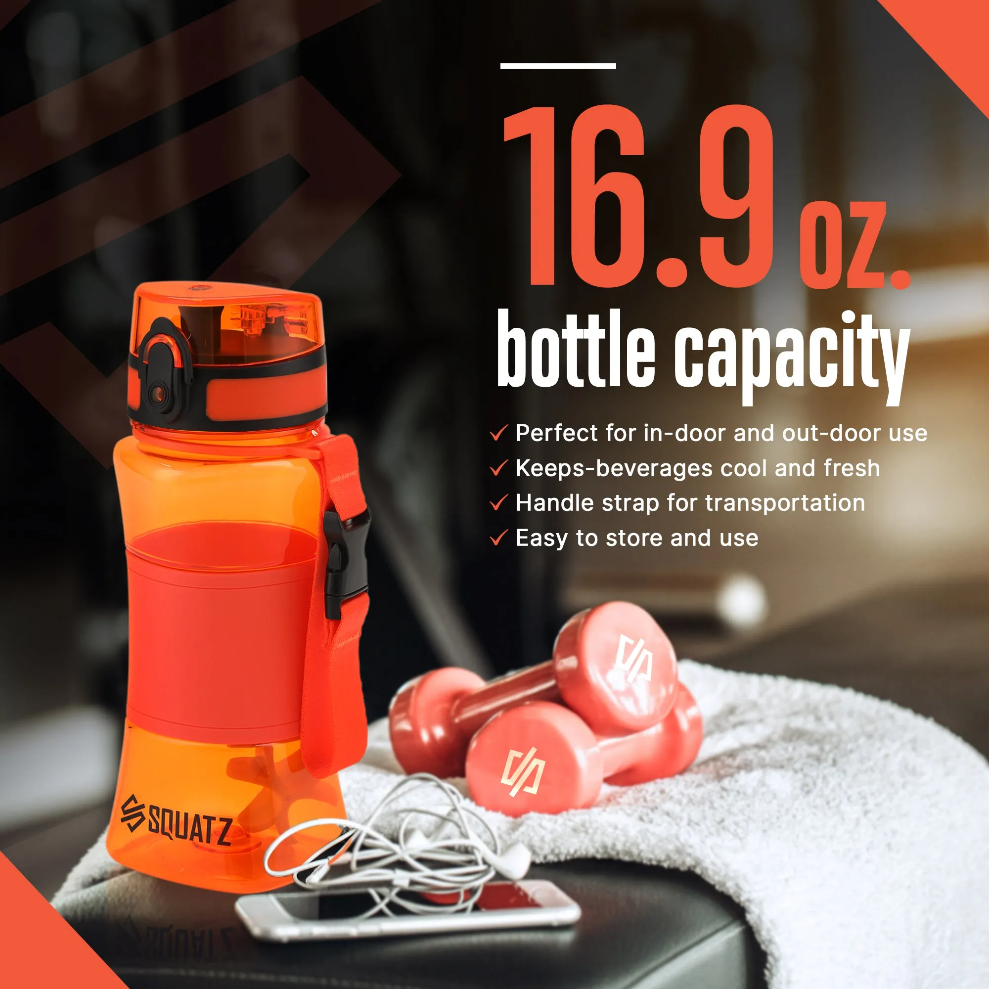 WATER BOTTLE 17 OZ.