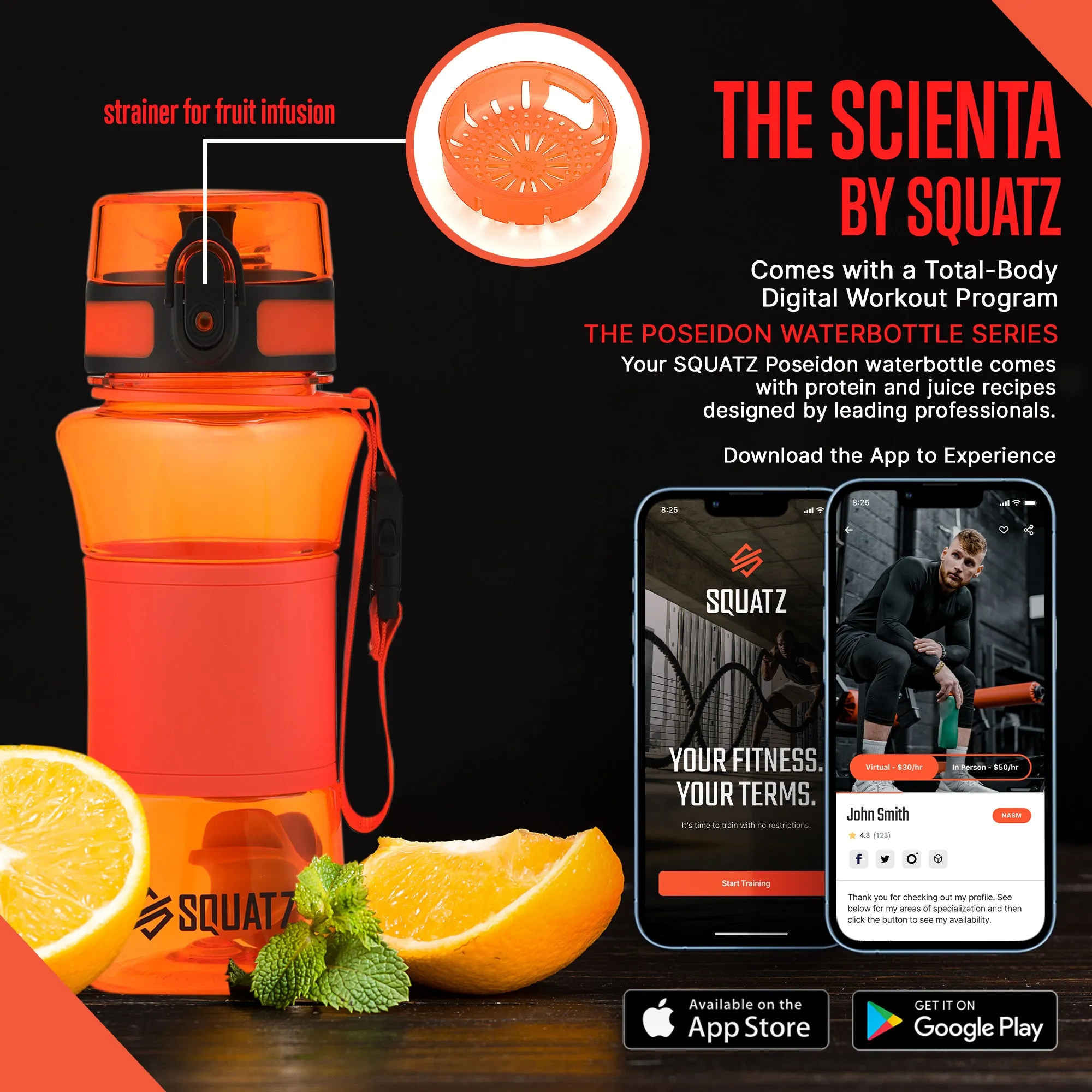 WATER BOTTLE 17 OZ.