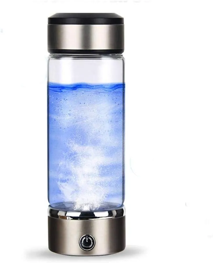 Water Purifiers, Portable Hydrogen-Rich Water Glass Rechargeable ion Water Generator Sport Bottle Water Cup Generator Water Glass Cup Health Cup Hydrogen Water Machine