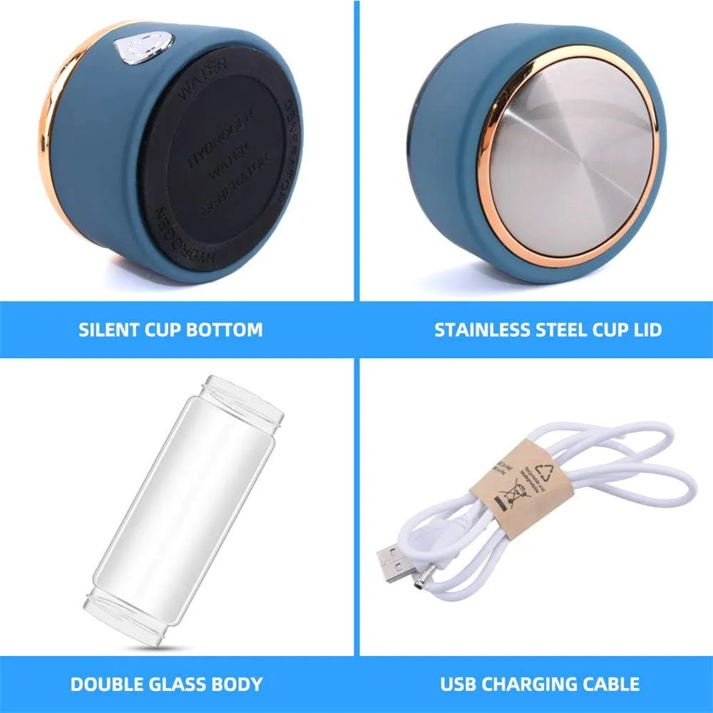 Water Purifiers, Water Bottle with Hydrogen Filter Generator Water Bottle Cup SPE PEM Technology Water Ionizer Hydrogen-Rich Water Cup Alkaline Water Filter