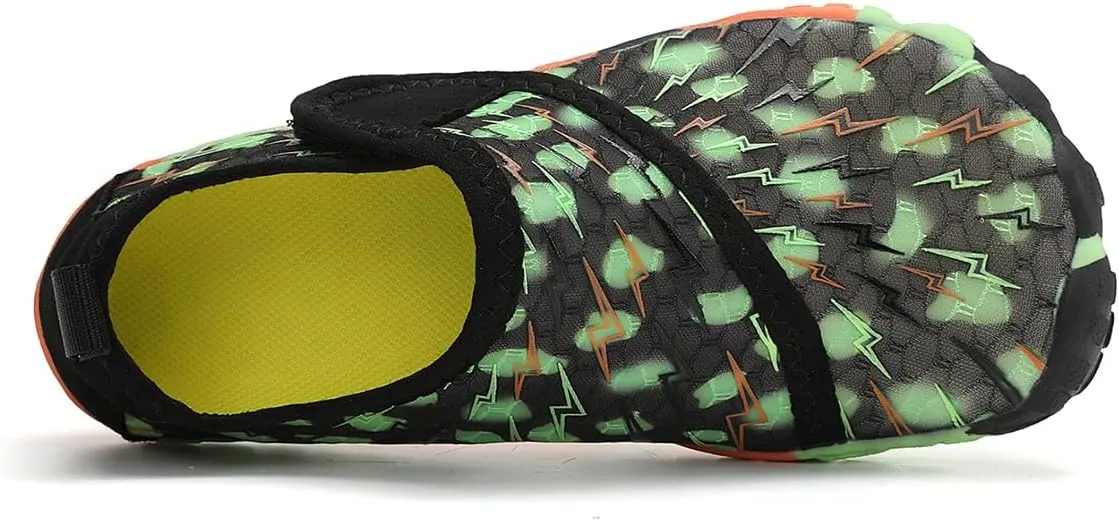Water Shoes for Kids Boys Girls Aqua Socks Barefoot Beach Sports Swim Pool Outdoor Quick Dry Lightweight Little Big Kid