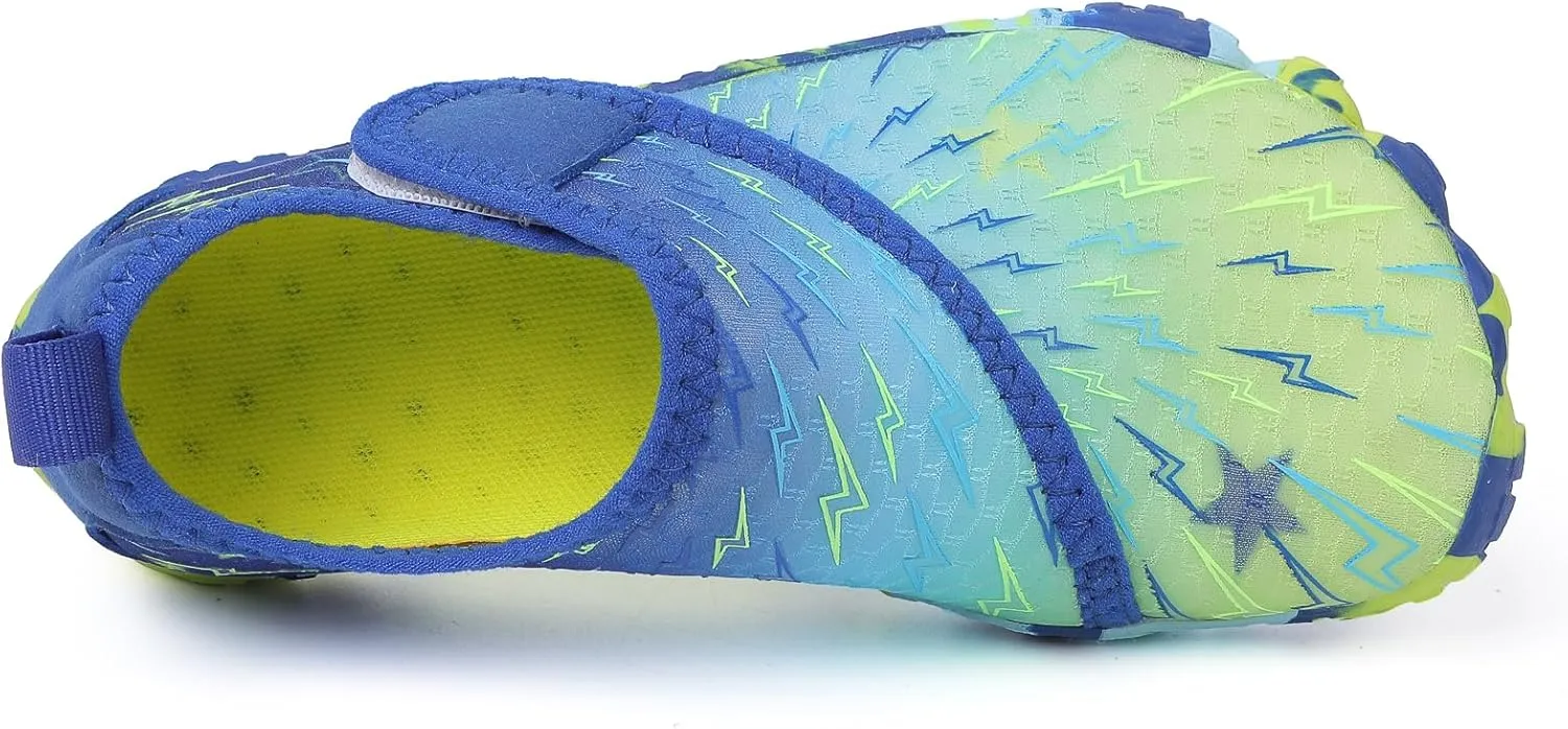 Water Shoes for Kids Boys Girls Aqua Socks Barefoot Beach Sports Swim Pool Outdoor Quick Dry Lightweight Little Big Kid