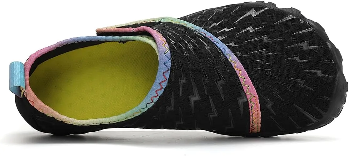 Water Shoes for Kids Boys Girls Aqua Socks Barefoot Beach Sports Swim Pool Outdoor Quick Dry Lightweight Little Big Kid