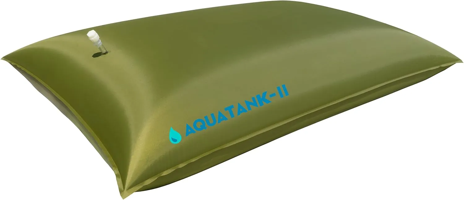 Water Storage Tank - Bladder - Bag - AQUATANK2 Stores Water For Your Emergency Water Supply - It Is a Light-Weight and Portable Water Container, Food-Grade Material, no BPAs (150 Gallon)