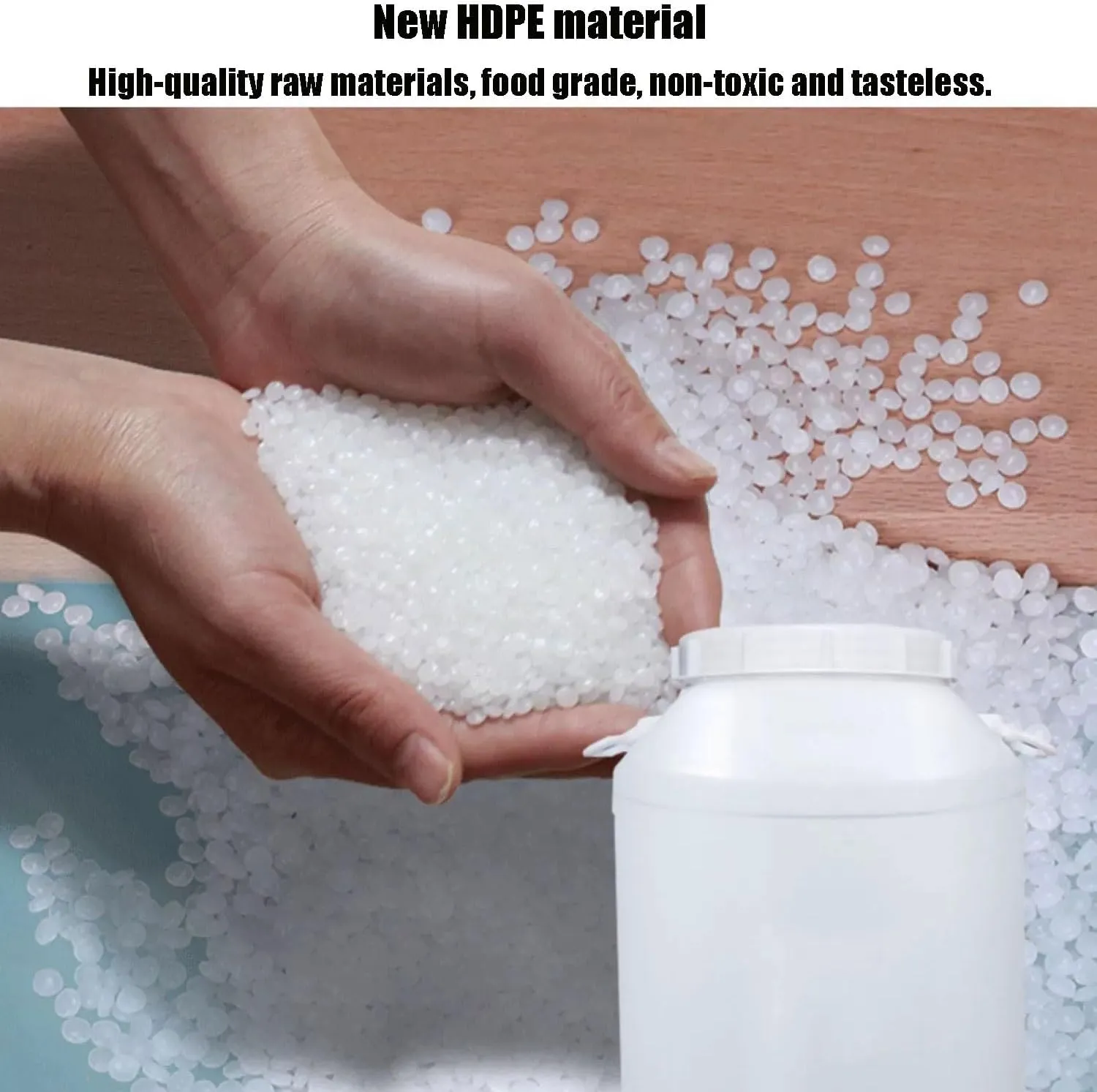Water Tank 20L/30L/50L/60L Water Bucket,Household Water Storage,Outdoor Food Grade Plastic Water Tank,Large Circular Camp Water Tank