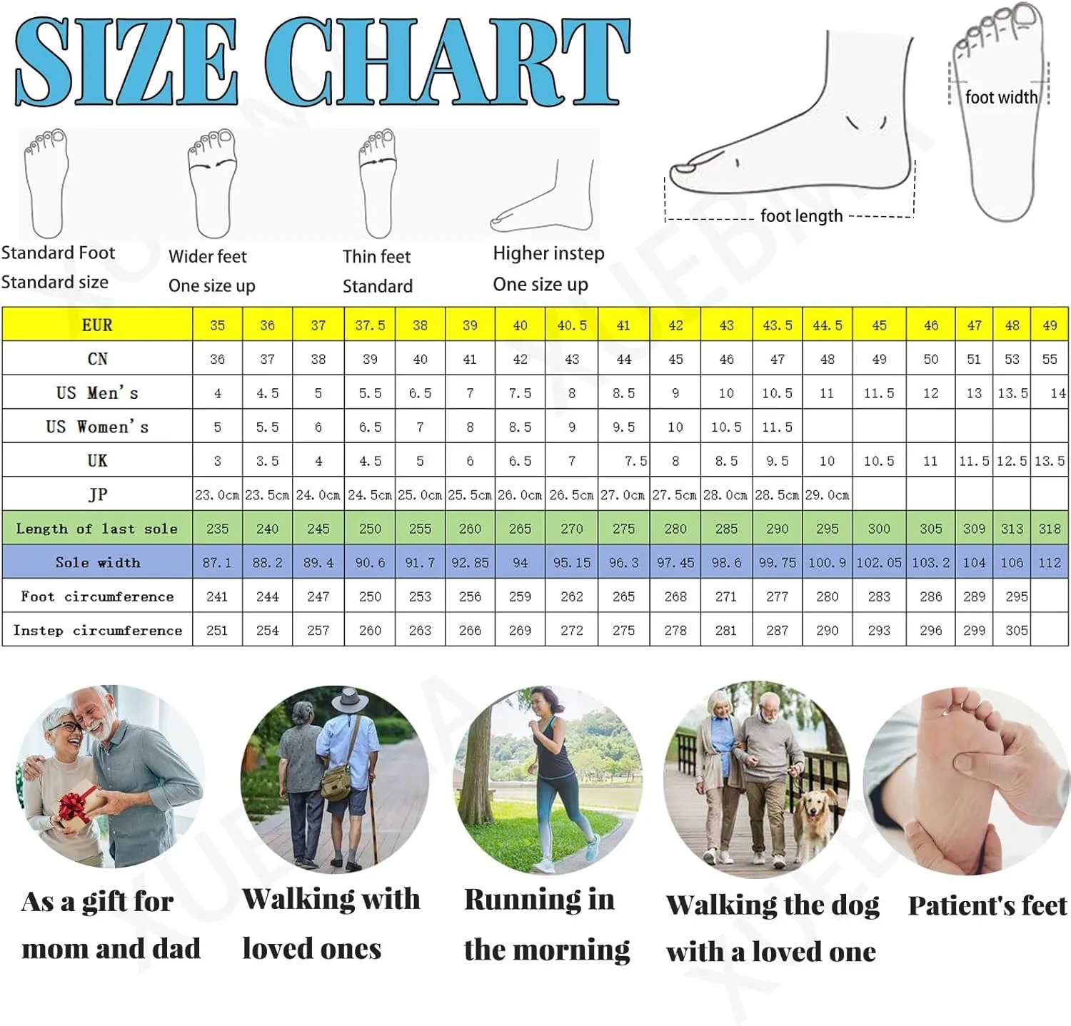 Waterproof Hiking Shoes,Non-Slip Wear-resistants Breathable Hiking Boots Lightweight Cushioning Shoes Suitable for Mountaineering/Travel/Daily Wear