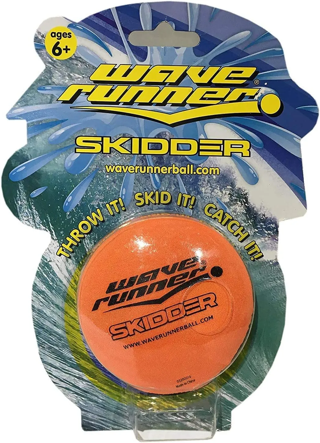 Wave Runner Water Bouncing Frisbee- Disc That Bounces, Skids, and Skips On Water | The Perfect Beach and Pool Toy (Color May Vary)