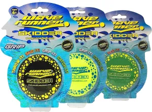 Wave Runner Water Bouncing Frisbee- Disc That Bounces, Skids, and Skips On Water | The Perfect Beach and Pool Toy (Color May Vary)