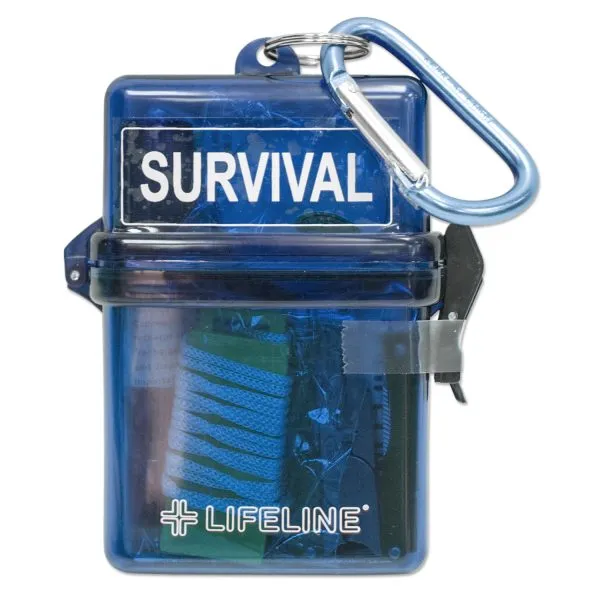Weather Resistant Survival Kit - 13 Piece