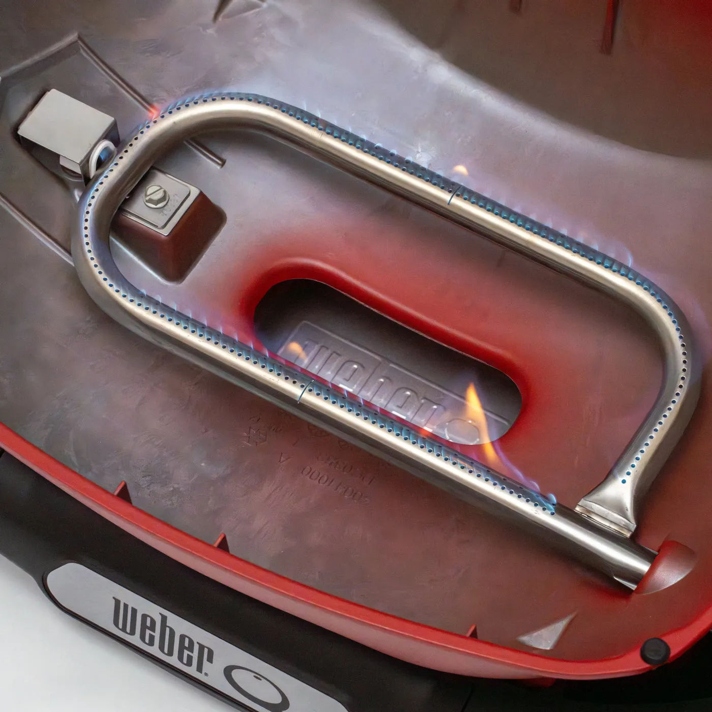 Weber Baby Q Q1000N Gas Barbecue LPG Flame Red **NEW MODEL**