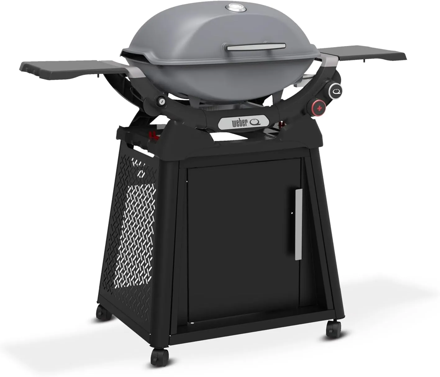 Weber Q 2800N  Liquid Propane Grill with Stand, Smoke Grey