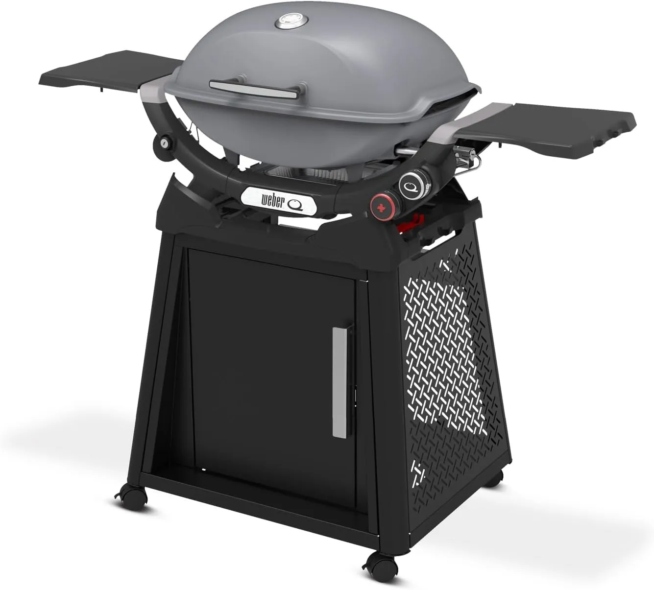 Weber Q 2800N  Liquid Propane Grill with Stand, Smoke Grey