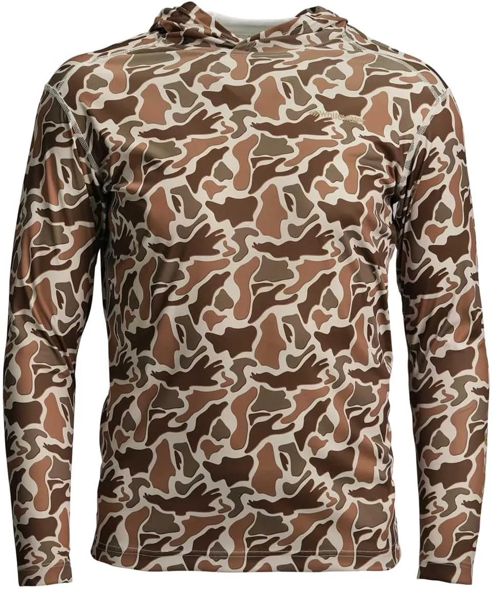 Whitewater Fishing Lightweight Long Sleeve Tech Hoodie with UPF Protection