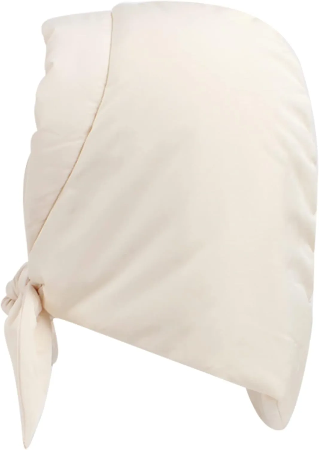 Winter Down Hood Hat Hooded Scarf Hat Extra Warm Tie Under Chin for Women Girls