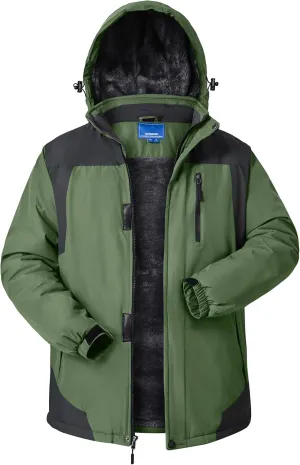 Winter Jackets Coats for Men Waterproof Ski Snow Coat