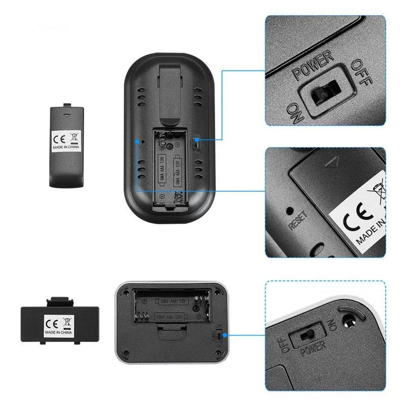 Wireless barbecue thermometer