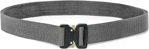 WOLF TACTICAL Heavy Duty Quick-Release EDC Belt - Stiffened 2-Ply 1.5” Nylon Gun Belt for Concealed Carry Holsters