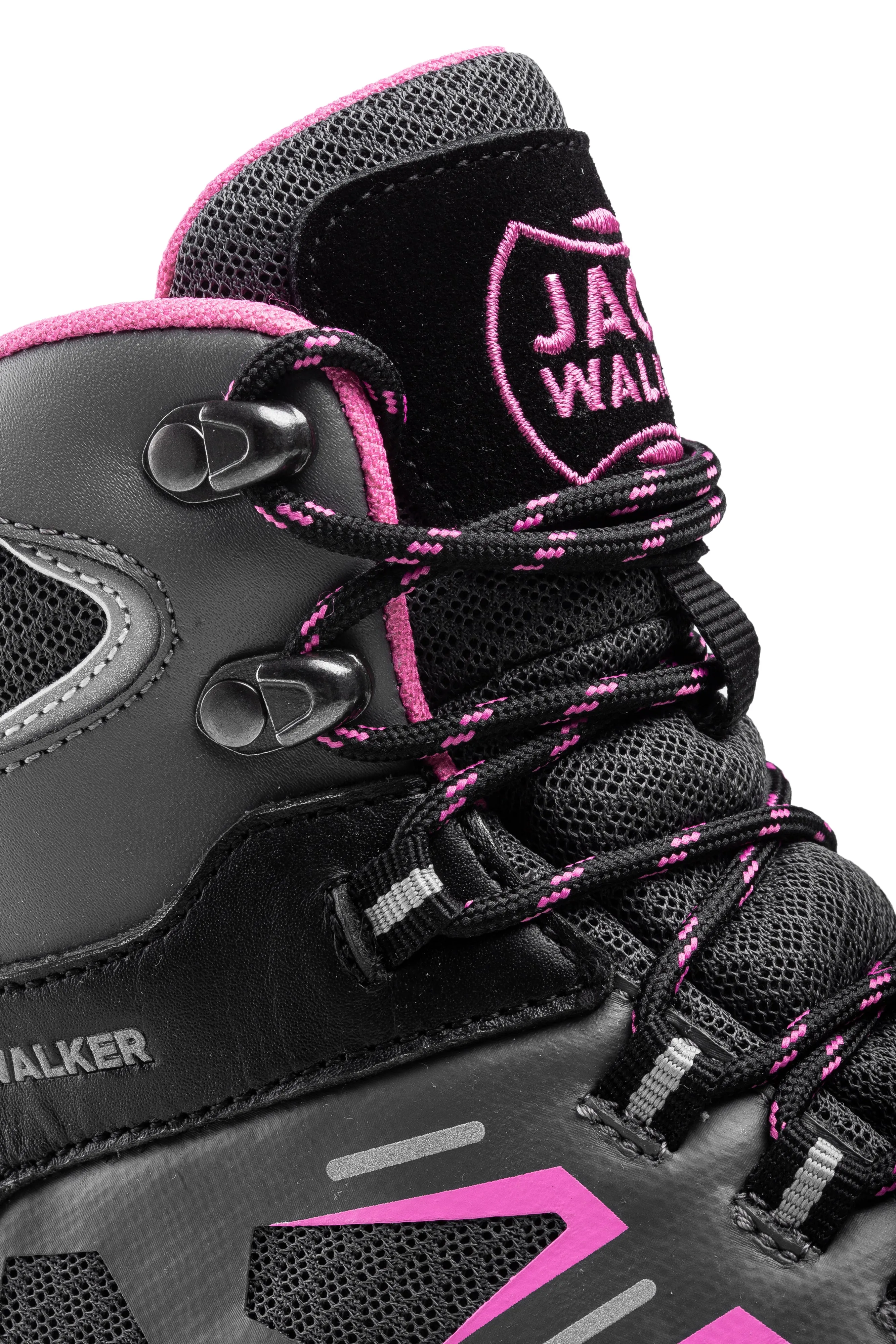 Women Waterproof Hiking Boots | Lightweight Walking Shoes Pink JW3005