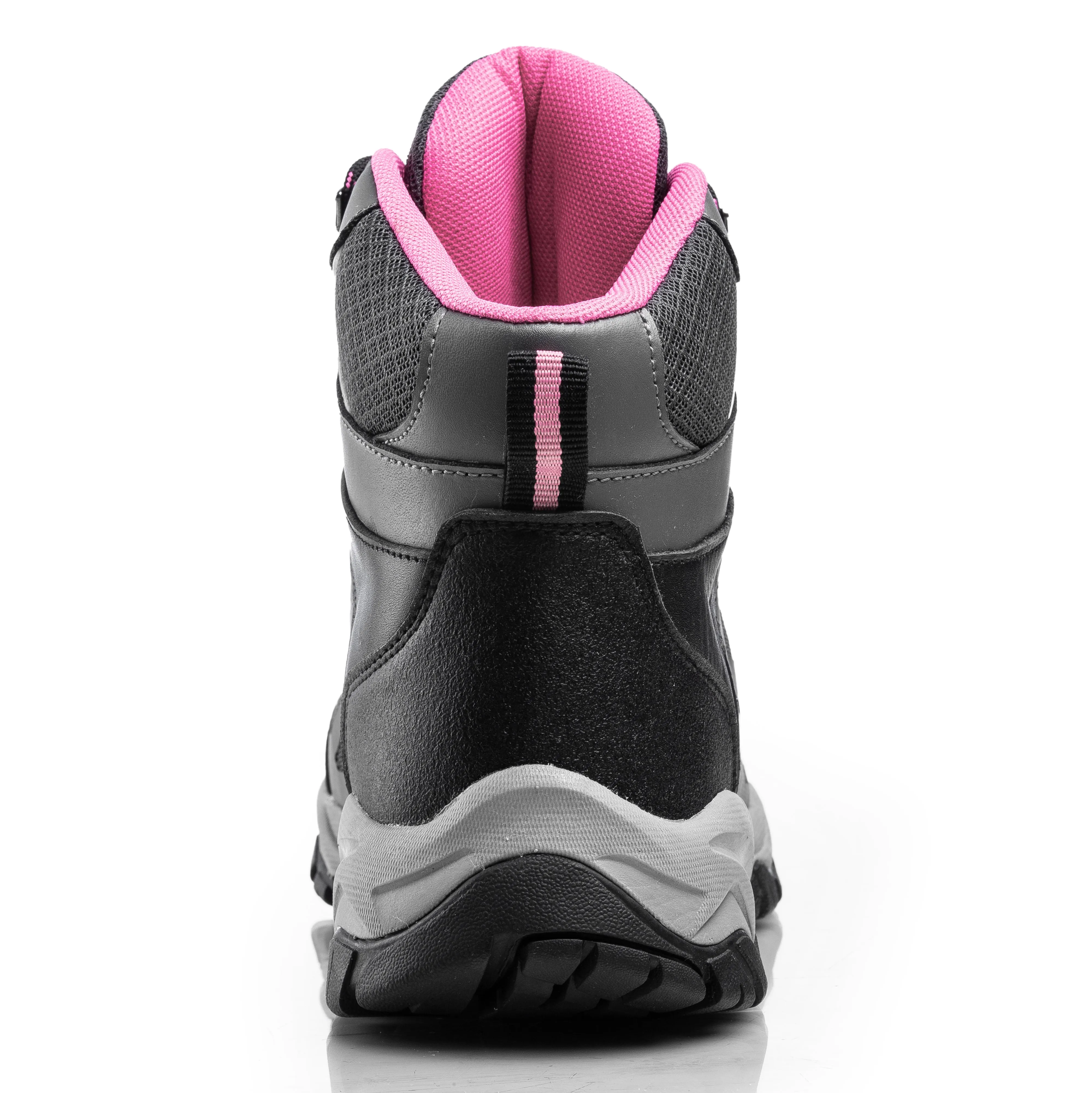 Women Waterproof Hiking Boots | Lightweight Walking Shoes Pink JW3005