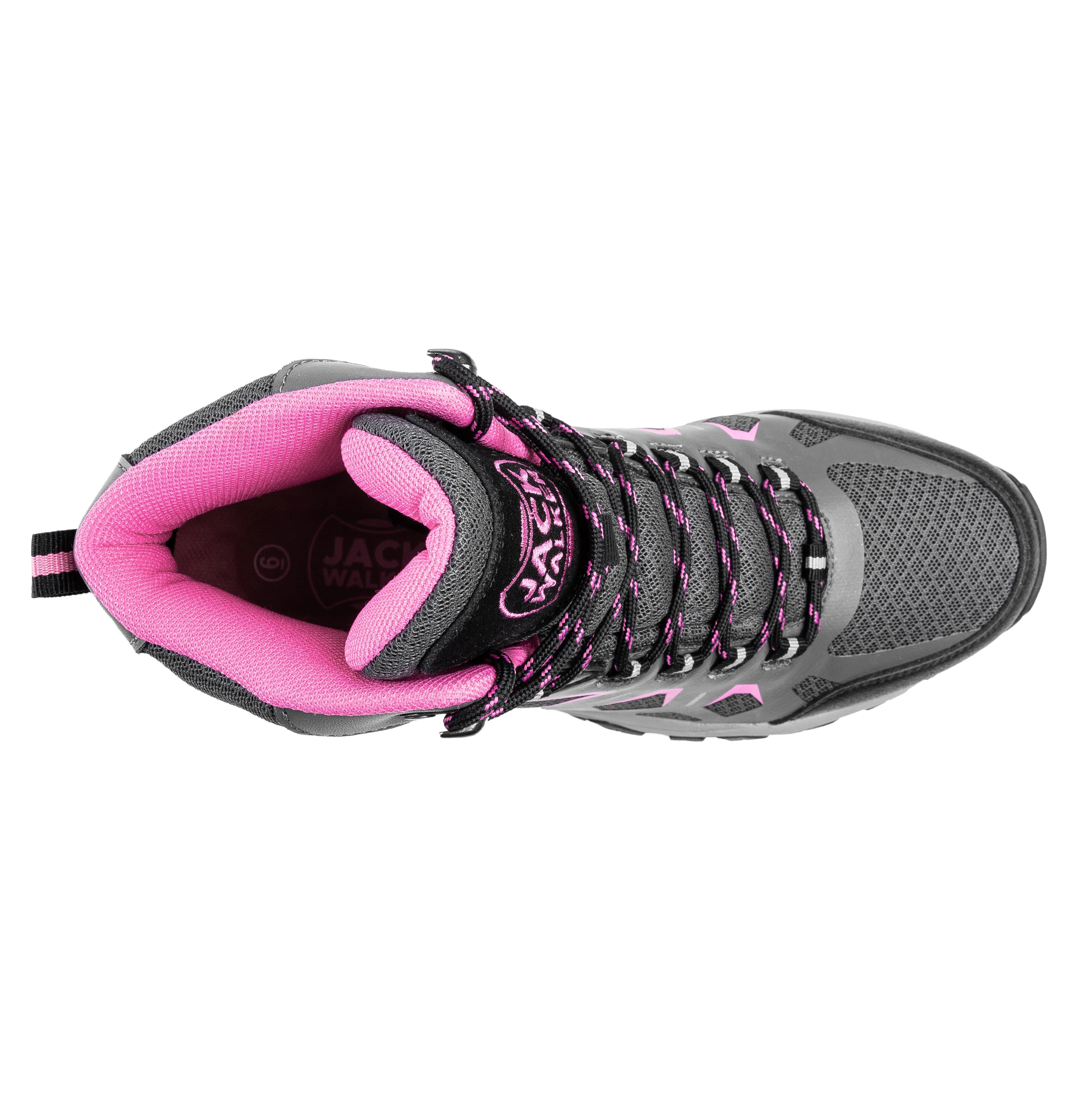 Women Waterproof Hiking Boots | Lightweight Walking Shoes Pink JW3005