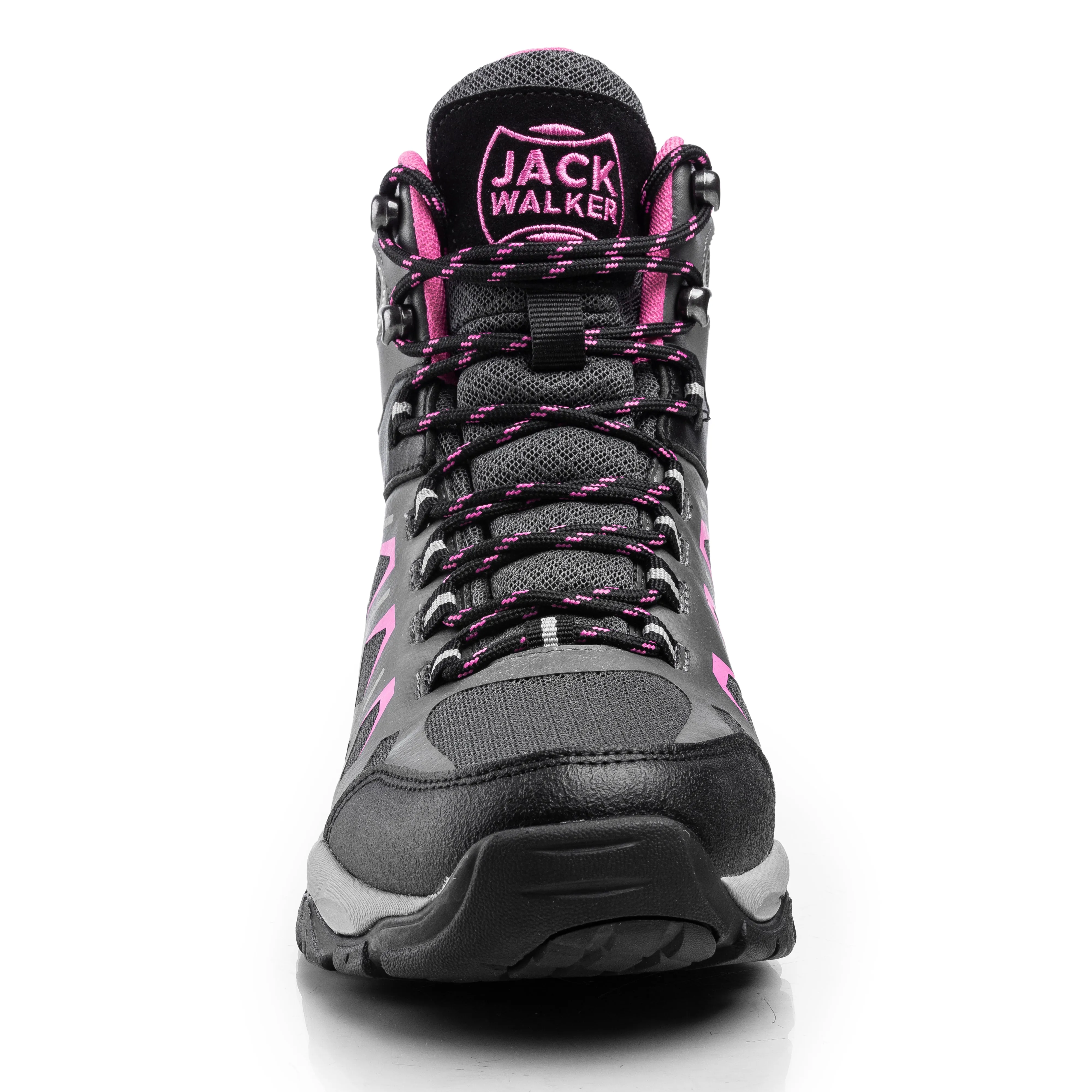 Women Waterproof Hiking Boots | Lightweight Walking Shoes Pink JW3005