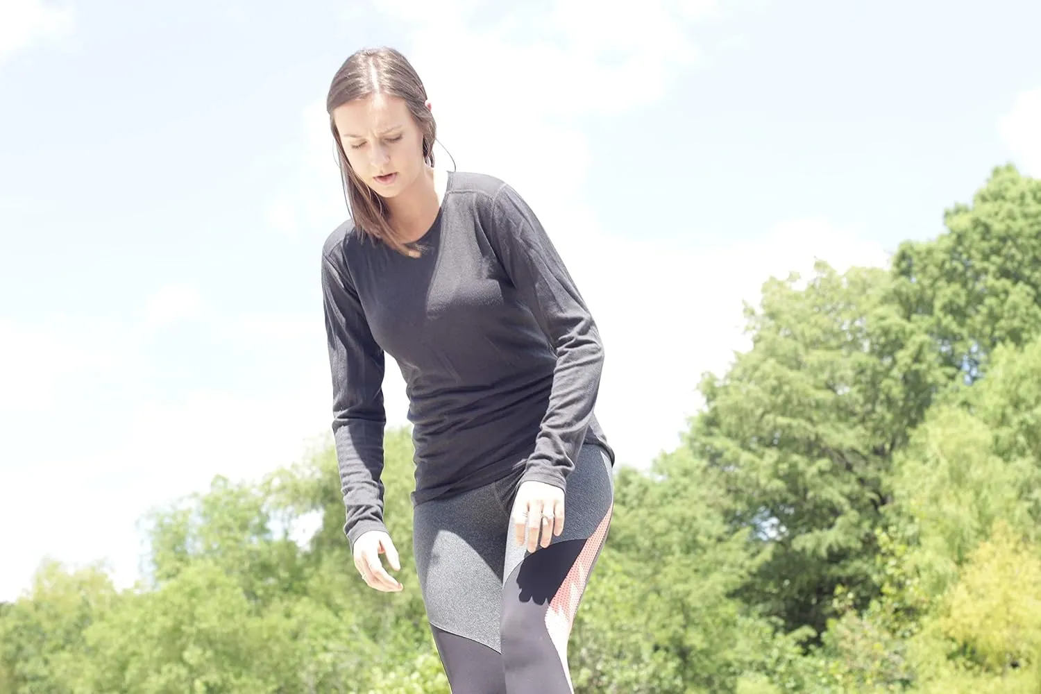 Women's 100% Merino Wool Long Sleeve Shirt - Moisture Wicking - Ultralight and Soft - Odor Base Layer