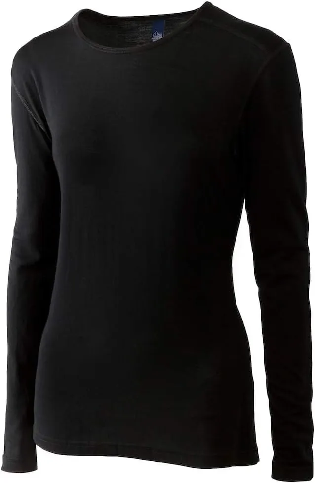 Women's 100% Merino Wool Long Sleeve Shirt - Moisture Wicking - Ultralight and Soft - Odor Base Layer