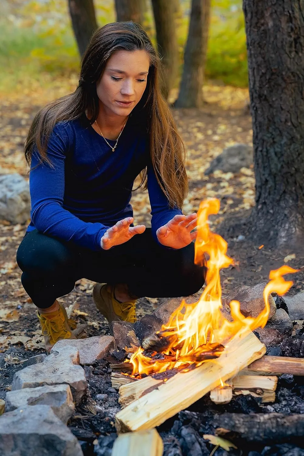 Women's 100% Merino Wool Long Sleeve Shirt - Moisture Wicking - Ultralight and Soft - Odor Base Layer