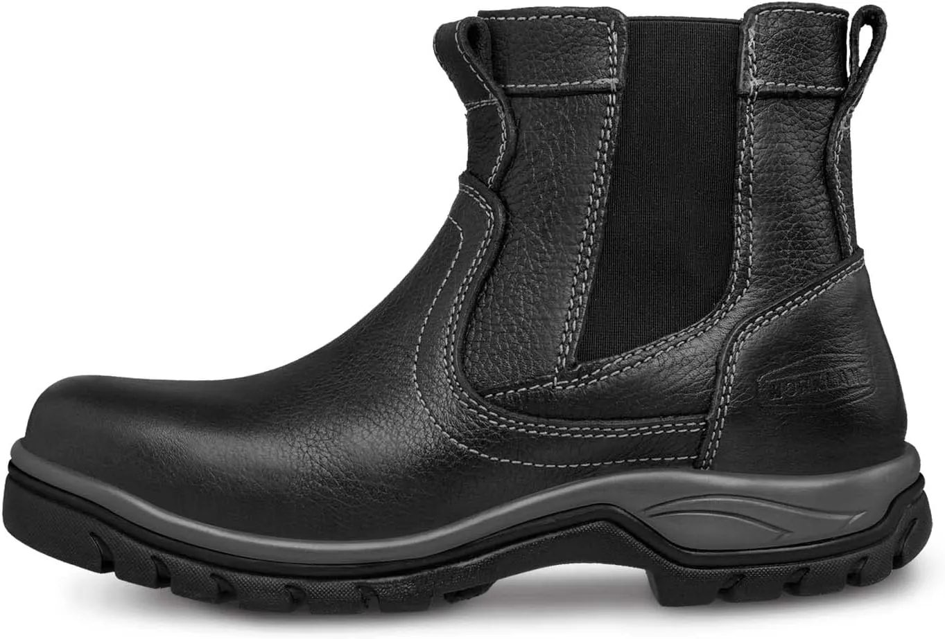 WORKLAND Industrial Work Boots for Mens - Premium Leather Safety Mens Boots - Zapatos de Trabajo para Hombres - Lightweight Slip Resistant Safety Shoes for Men