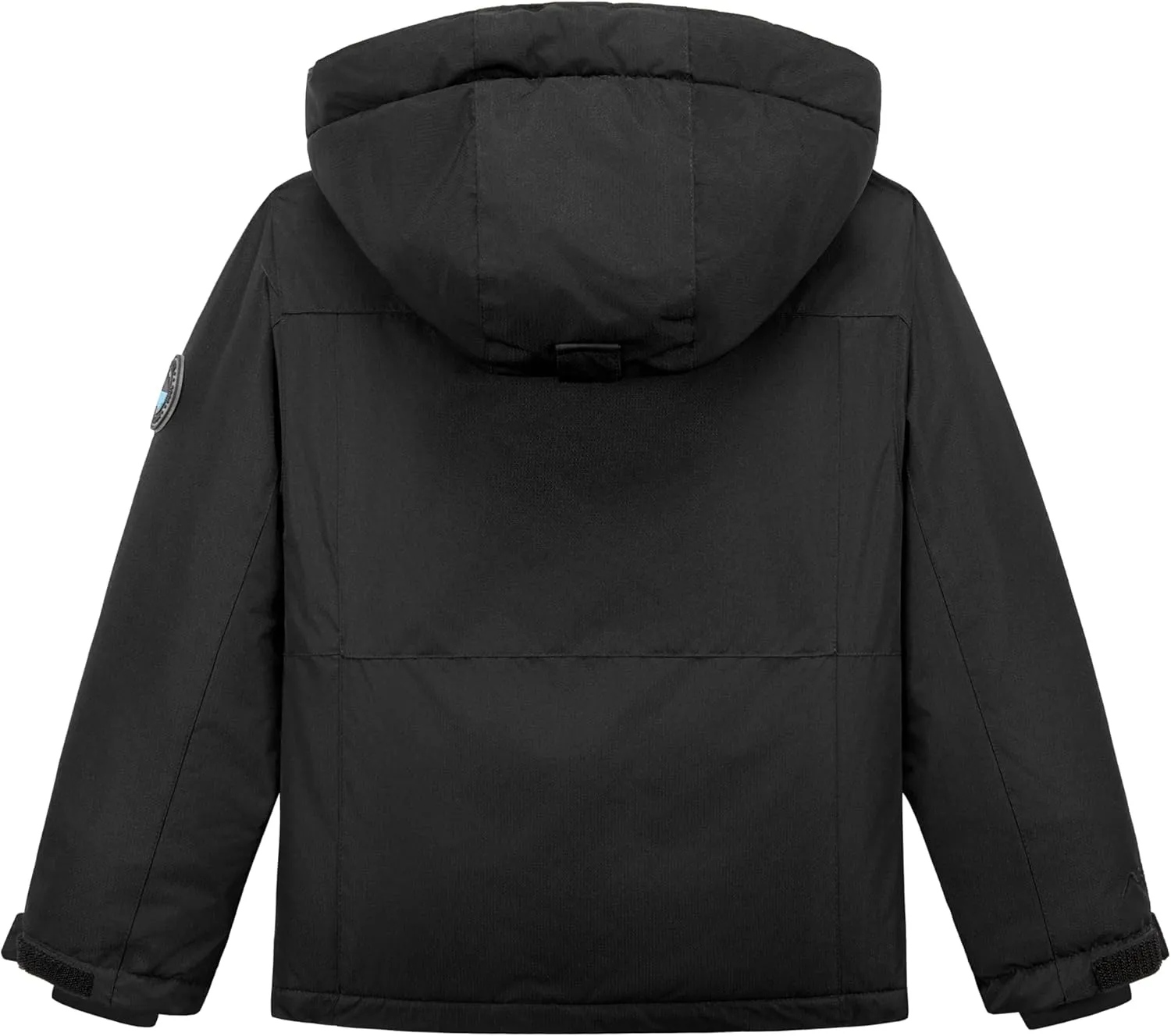 WULFUL Kid's Waterproof Ski Jacket Warm Fleece Hooded Boy's and Girl's Winter Snow Coat Outwear,Windproof RainCoat