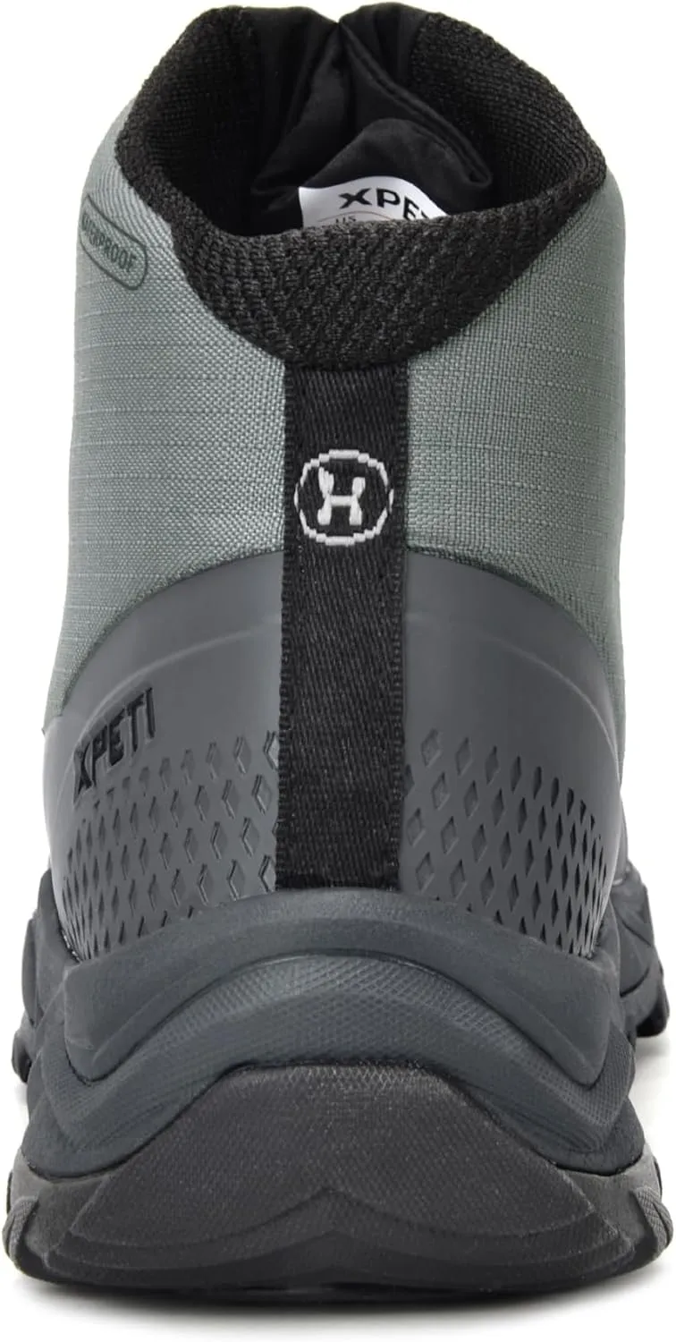 XPETI Men's Coldurban II Front Zip Waterproof Campsite Hiking Boots
