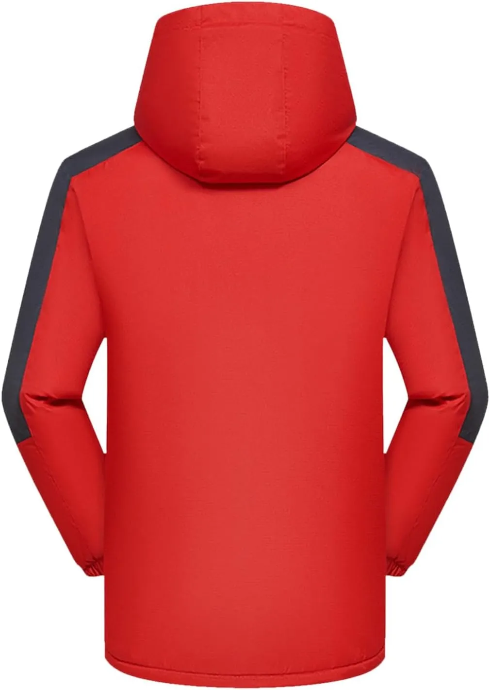 Ymosrh Men's Jackets Hooded Waterproof Windproof Raincoat Jacket Mens, M-4XL