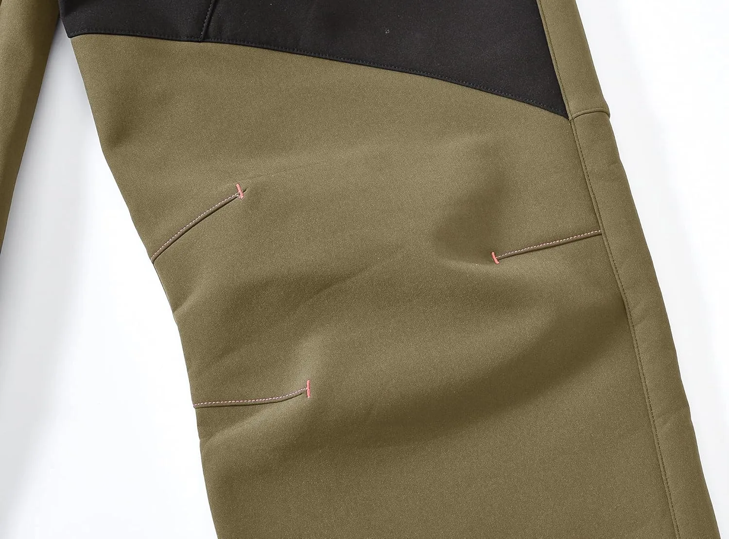 YSENTO Men's Fleece Lined Ski Snow Pants Winter Waterproof Softshell Insulated Hiking Cargo Pants