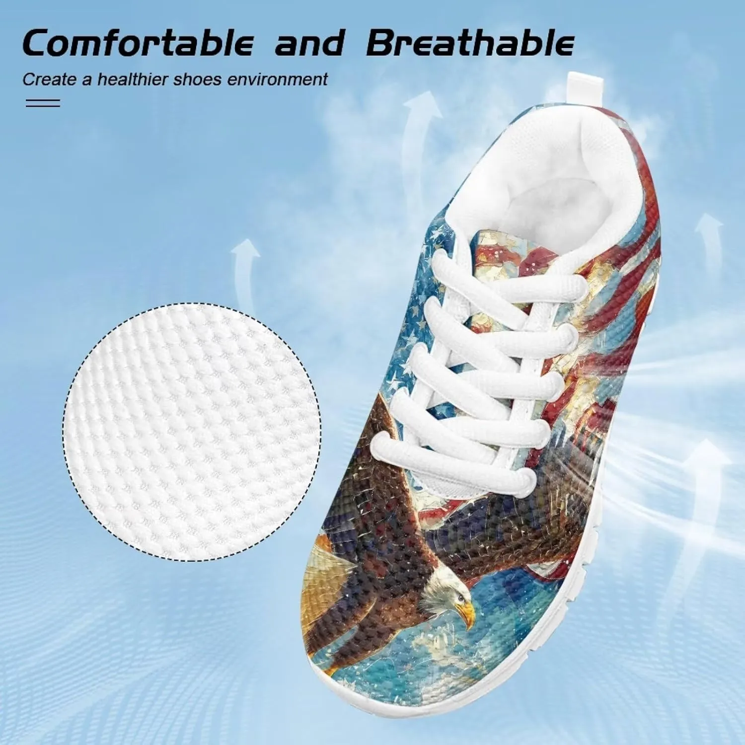 Yzaoxia Kids Shoes Ultralight Breathable Air Mesh Shoes for Child Comfortable Flat Sports Shoes