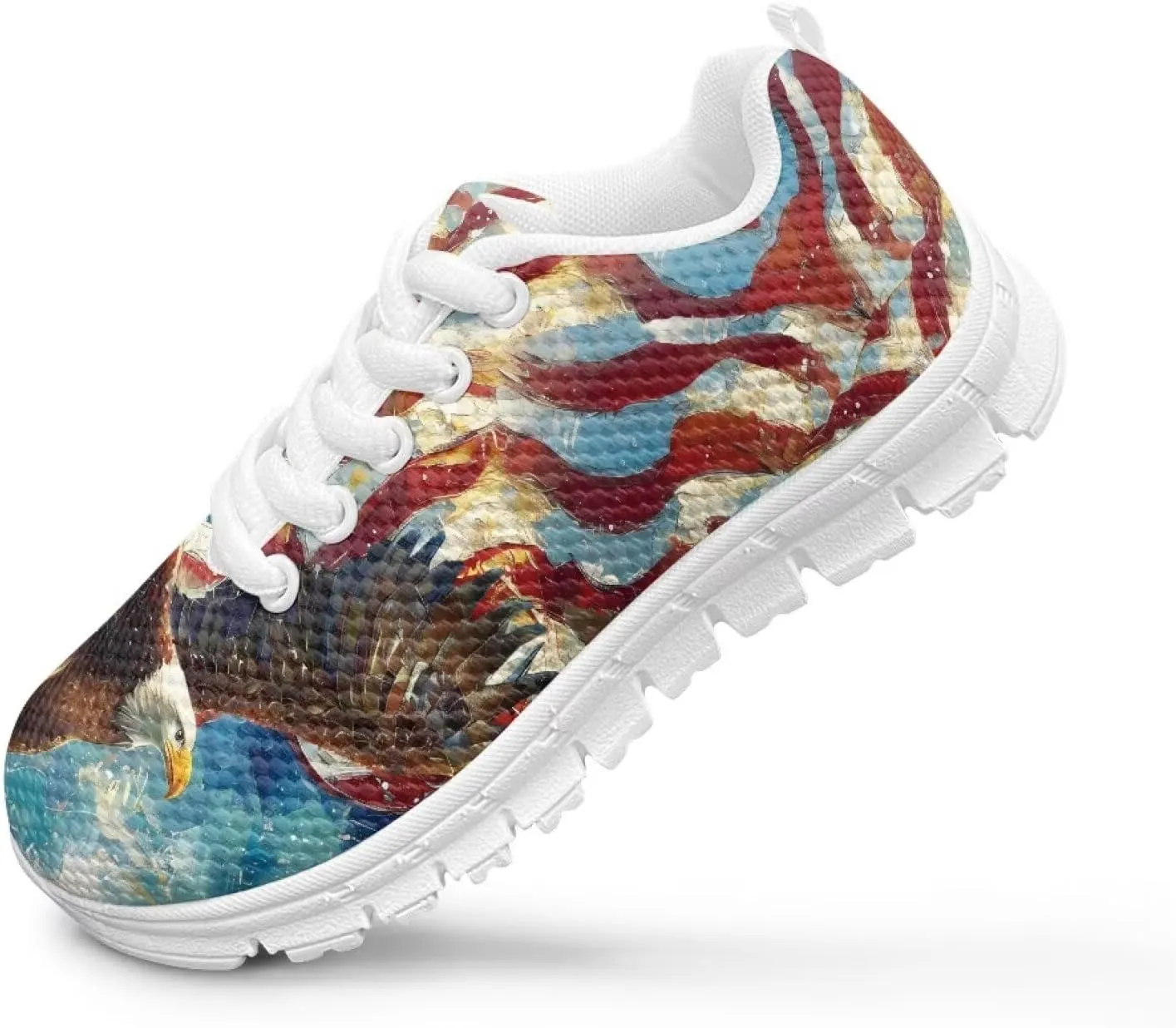 Yzaoxia Kids Shoes Ultralight Breathable Air Mesh Shoes for Child Comfortable Flat Sports Shoes